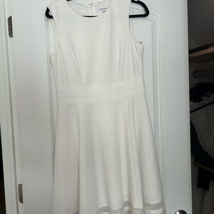 Calvin Klein White Mini Dress